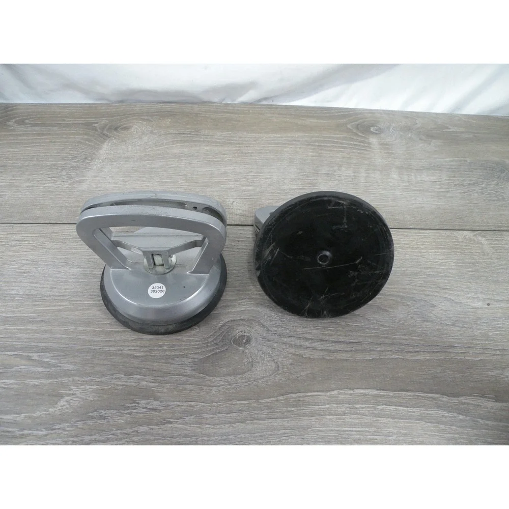 Set of 2 Suction Cup Lifters Heavy Duty Glass Tile Floor Panel Puller Handle